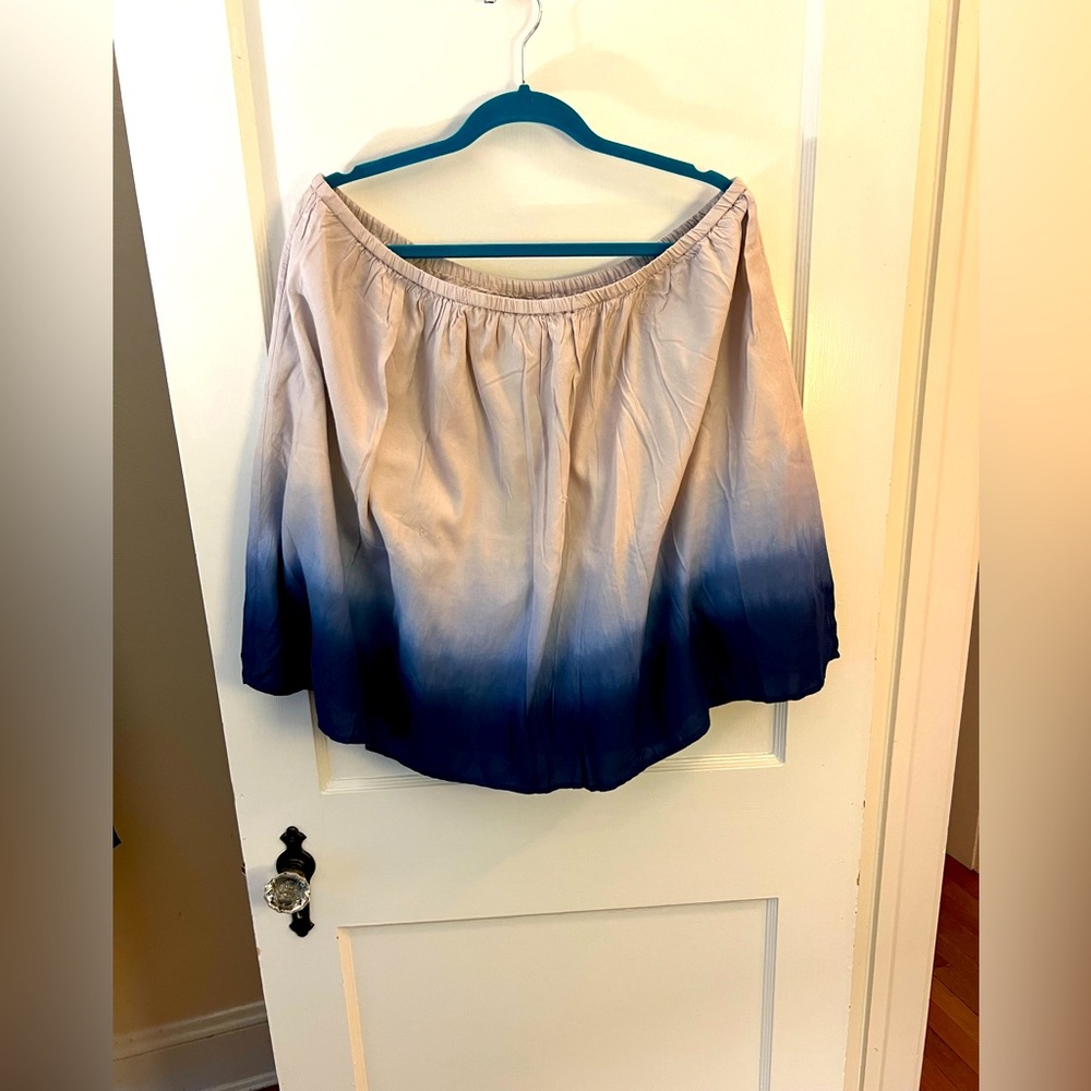 New Gap mini tie dye skirt size XL